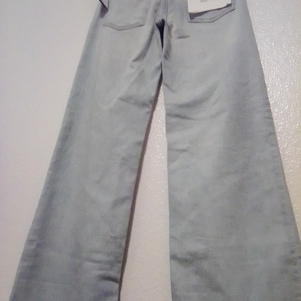Re/Done Light Blue Wide Leg Jeans
